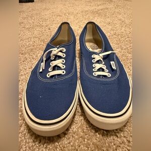 Vans Men's Classic Blue Lace-Up Sneakers